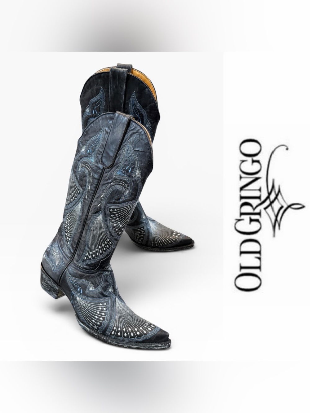 Old Gringo Embroidered Western Cowboy Boots